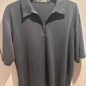 Bugatchi Charcoal Polo Shirt